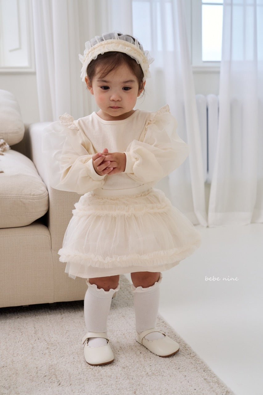 韓國童裝 25秋| BN25356 SUNNY TUTU SKIRT