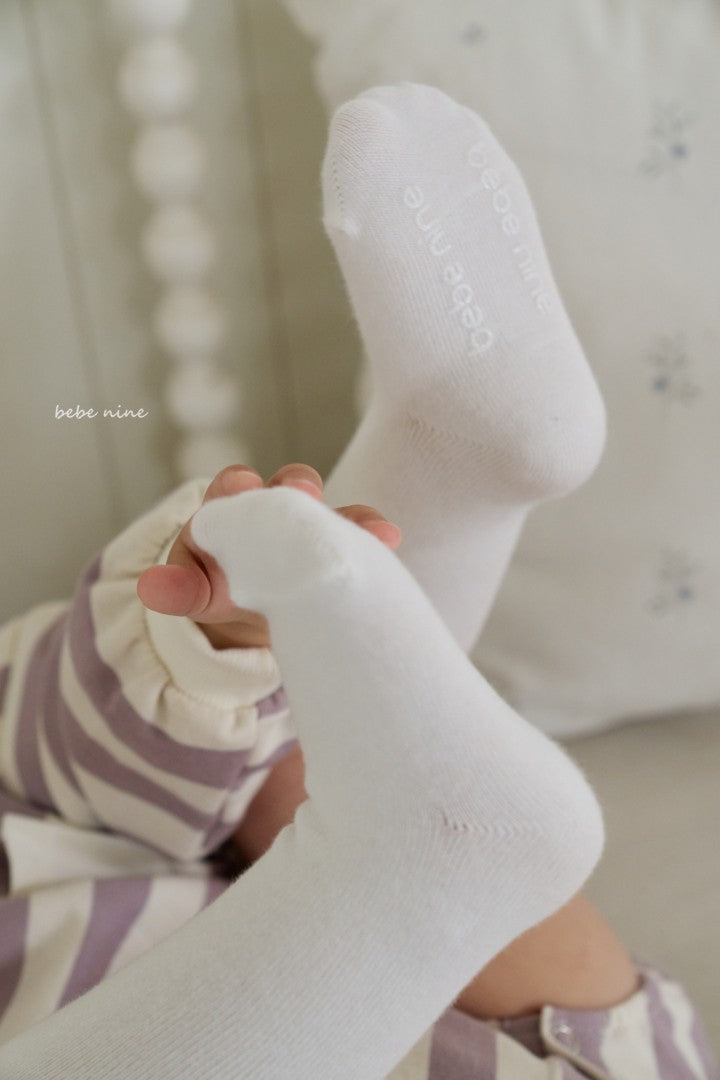 韓國童裝 26秋| BN67 Soft High Soks 襪(4雙裝) (S-L)