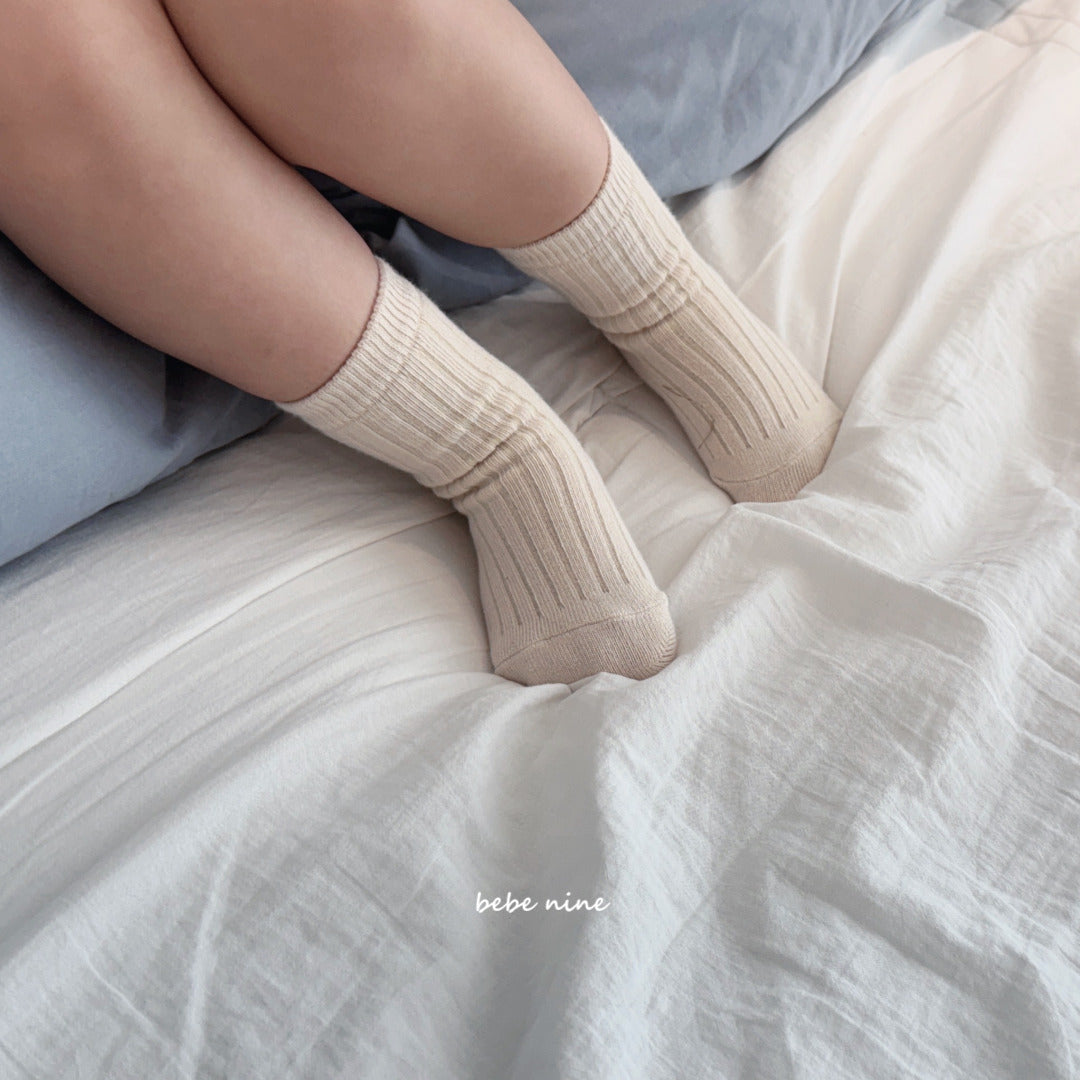 韓國童裝 26春 | BN40 Butter Socks (4p) (65~110cm)