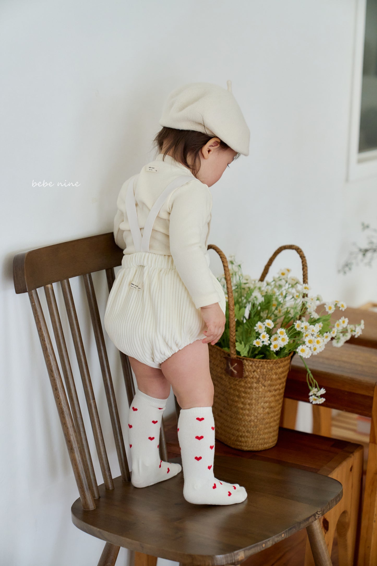 韓國童裝 26春 | BN39 Nine Heart Socks (4p) (65~110cm)