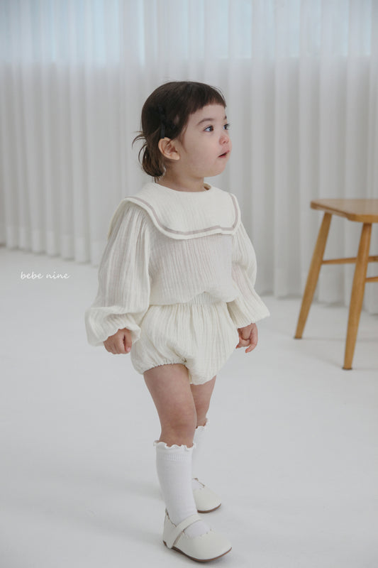 韓國童裝 26春 | BN07 Square Bloomer Set (65~90cm)