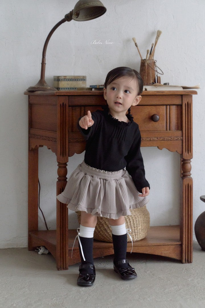 韓國童裝 26秋| BN44 Maison Frill Tee 上衣 (75-115)