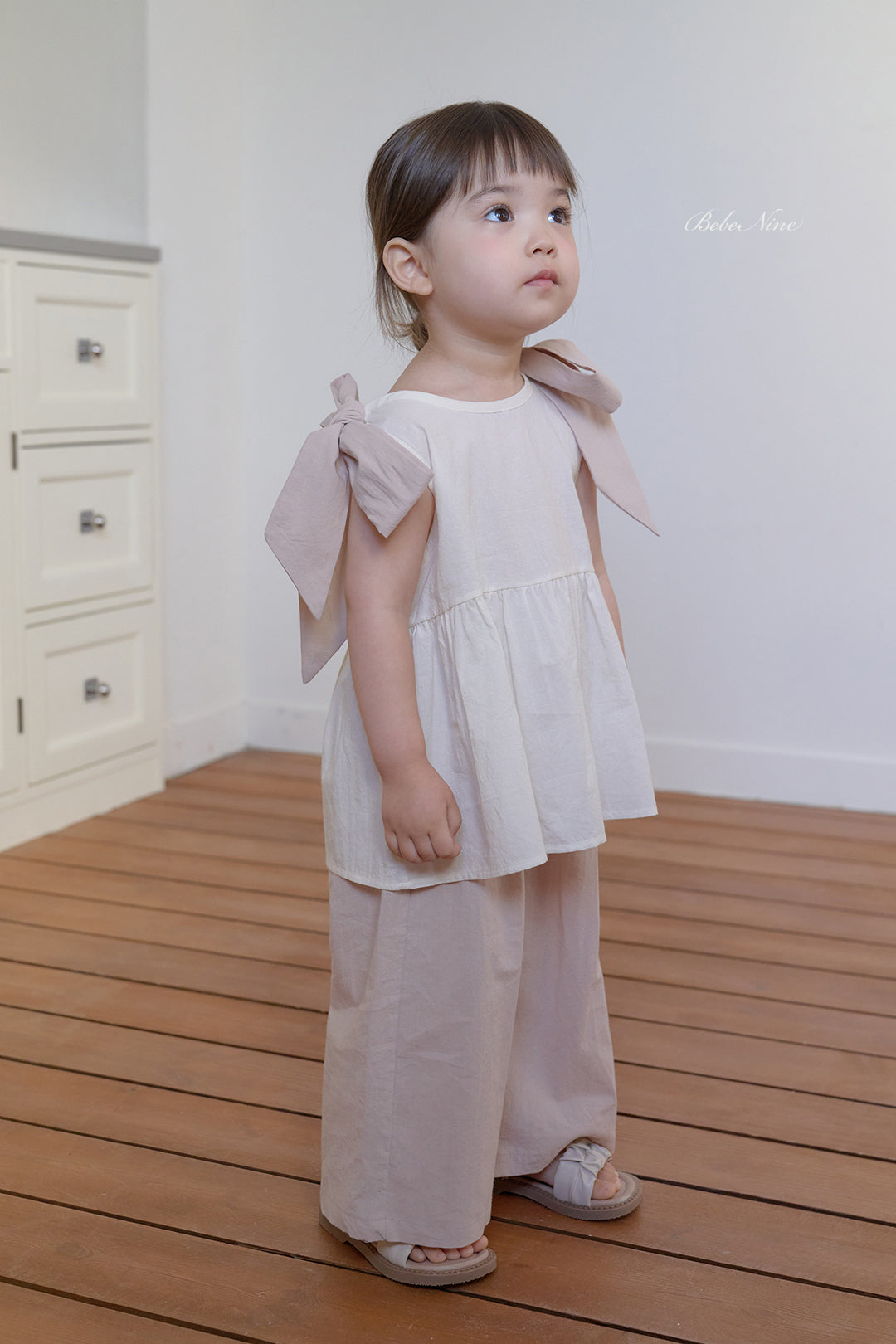 韓國童裝 26夏| BN22 Loen Ribbon Blouse 羅恩蝴蝶結襯衫