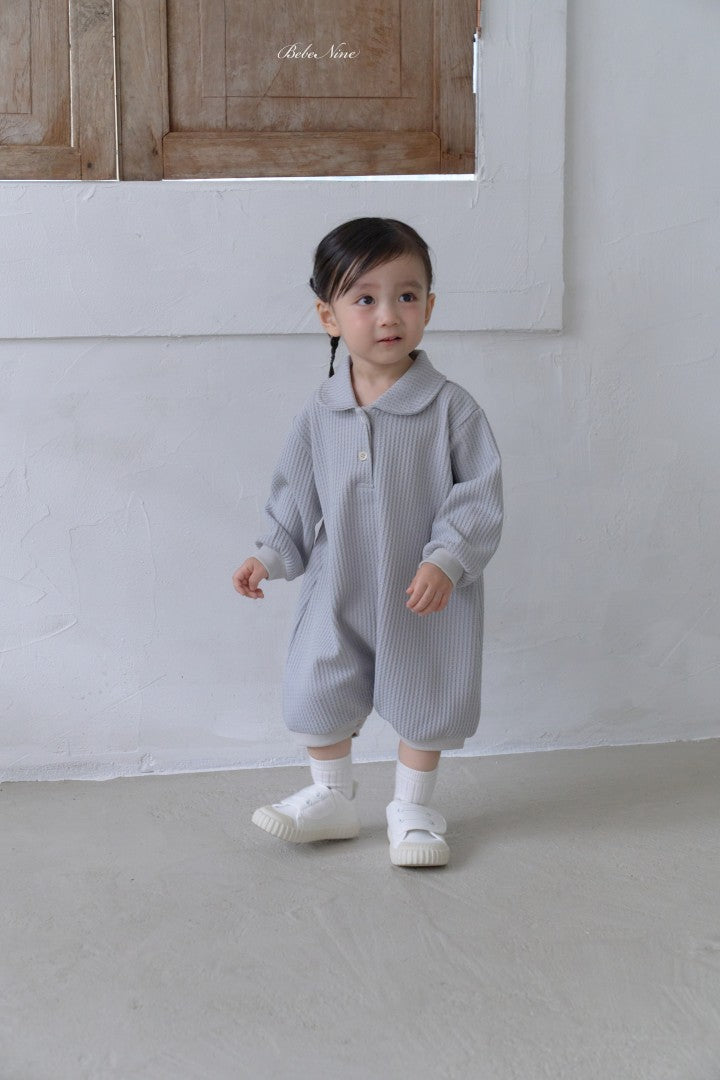 韓國童裝 26秋| BN23 Monaca Collar Suit 包屁衣 (12M-24M)