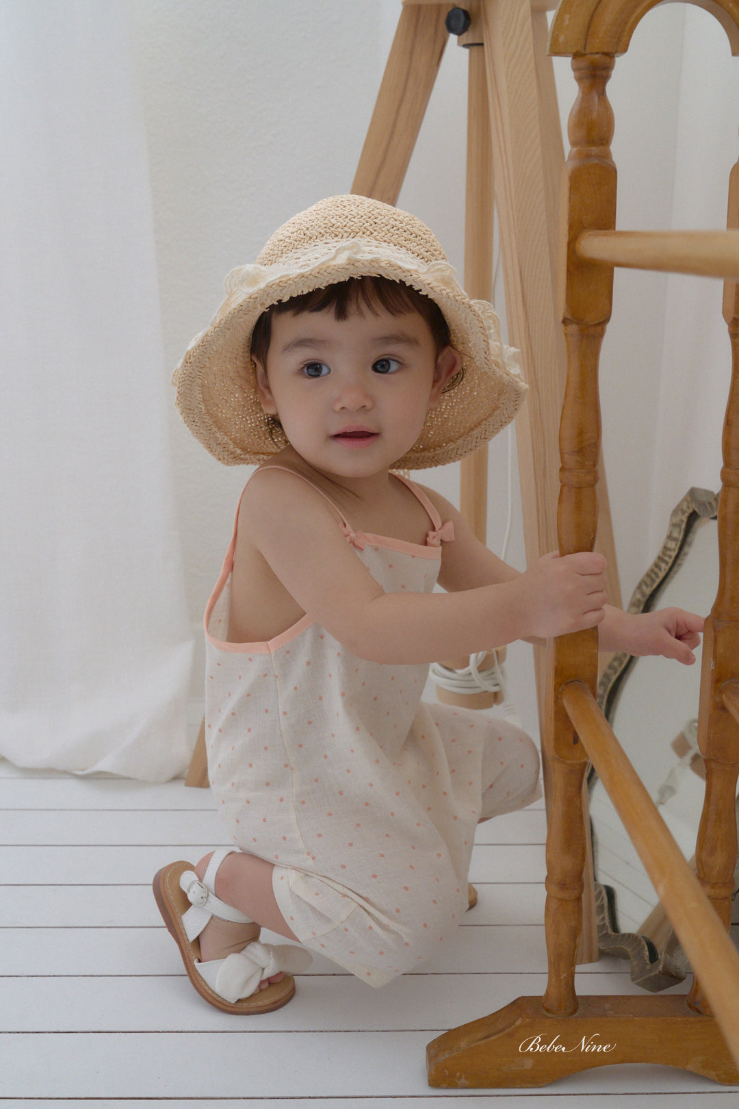 BN91 Blanc Dot Suit 布朗點點包屁衣