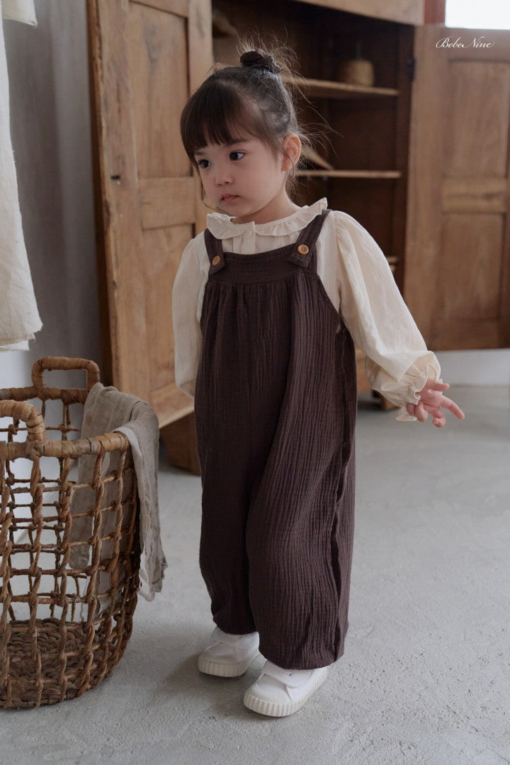 韓國童裝 26秋| BN26 Jey Overall Pants 吊帶褲 (75-115)