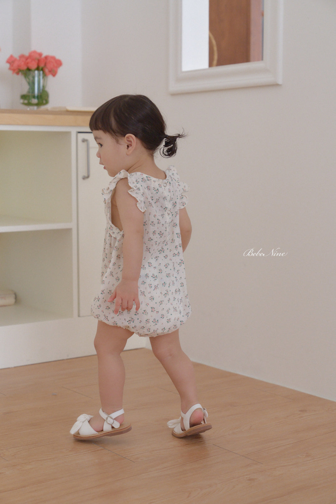 BN85 Ruffle Ribbon Suit 荷葉綁帶包屁衣