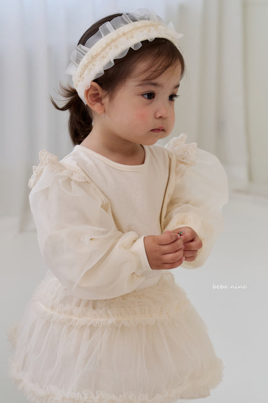 韓國童裝 25秋| BN25333 SUNNY BUBBLE BLOUSE