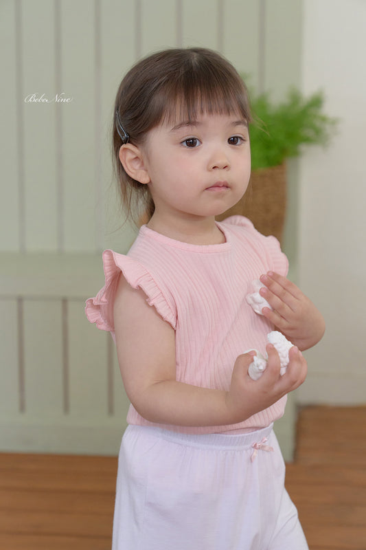 韓國童裝 26夏| BN34 And Summer Frill Tee And 夏日荷葉邊T恤