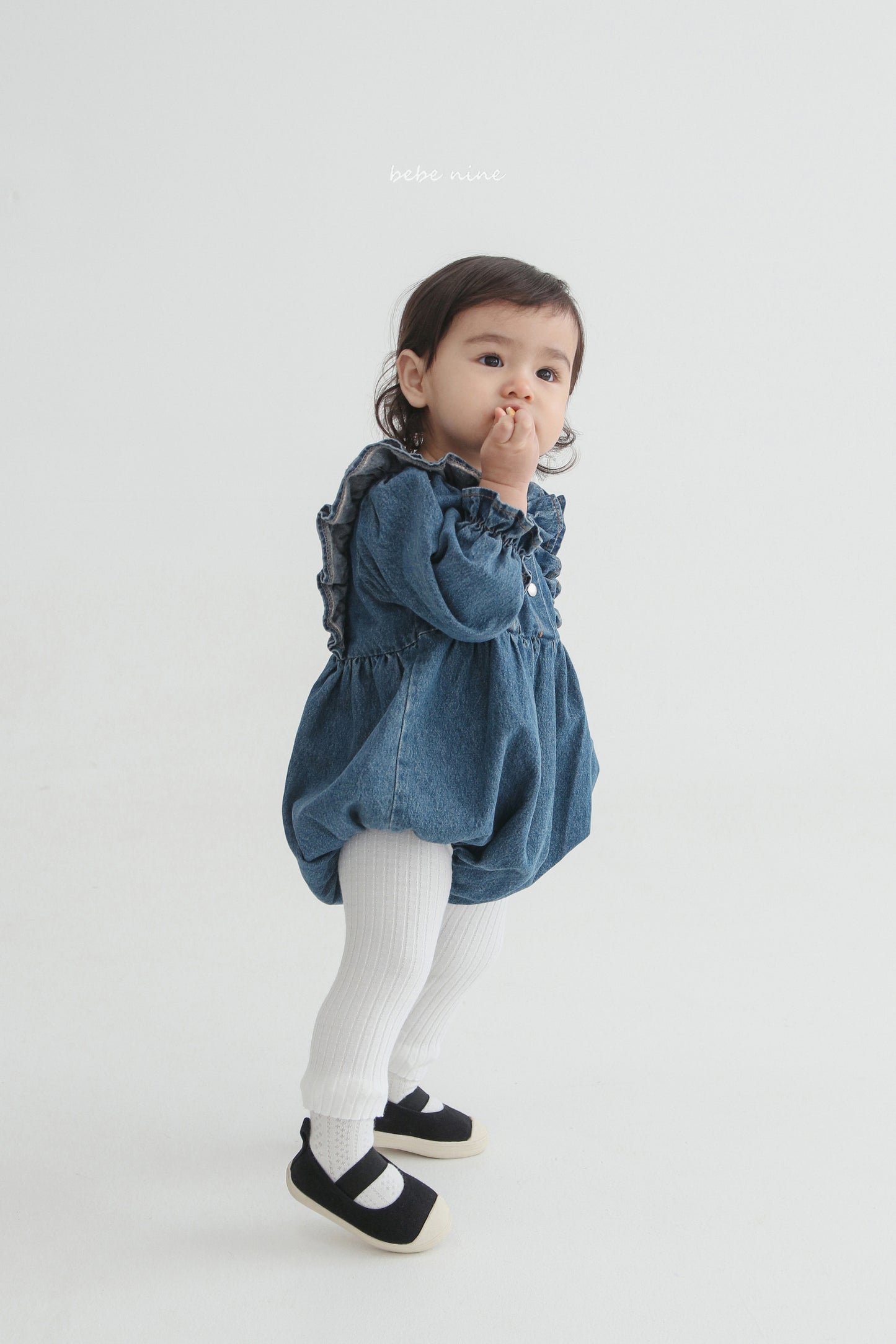 韓國童裝 26春 | BN01 Lara Denim Suit (65~90cm)