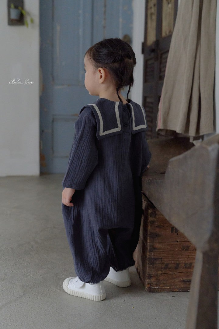 韓國童裝 26秋| BN08 Square Sailor Suit 包屁衣 (12M-24M)