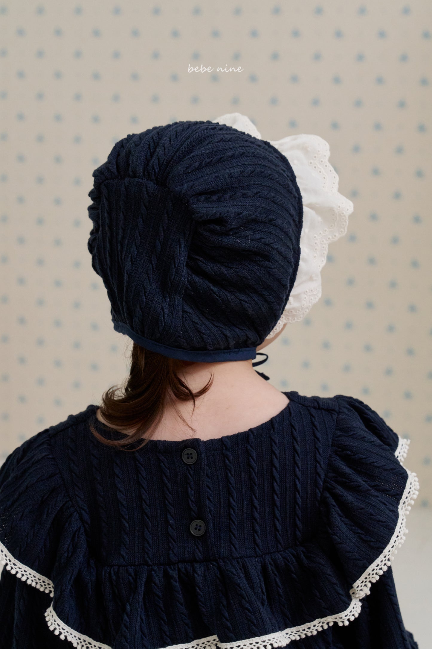 韓國童裝 25秋| BN25319 KNIT BONNET