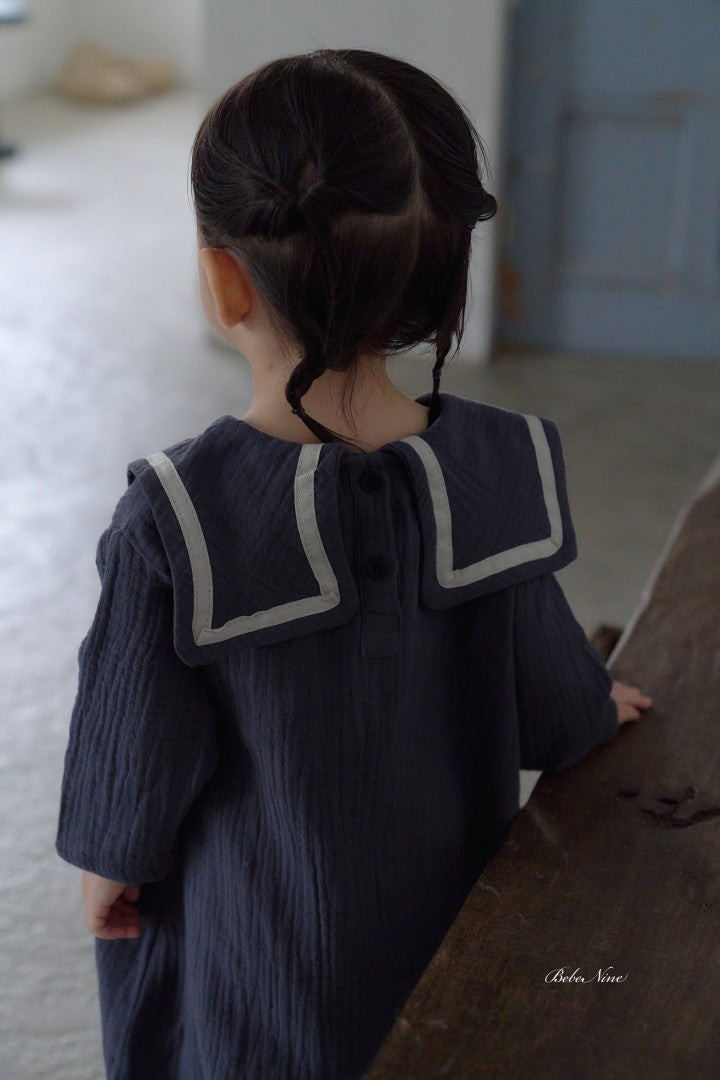 韓國童裝 26秋| BN08 Square Sailor Suit 包屁衣 (12M-24M)