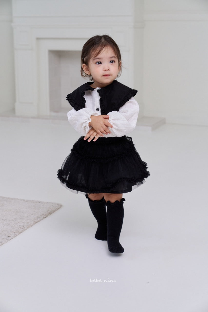韓國童裝 25秋| BN25356 SUNNY TUTU SKIRT