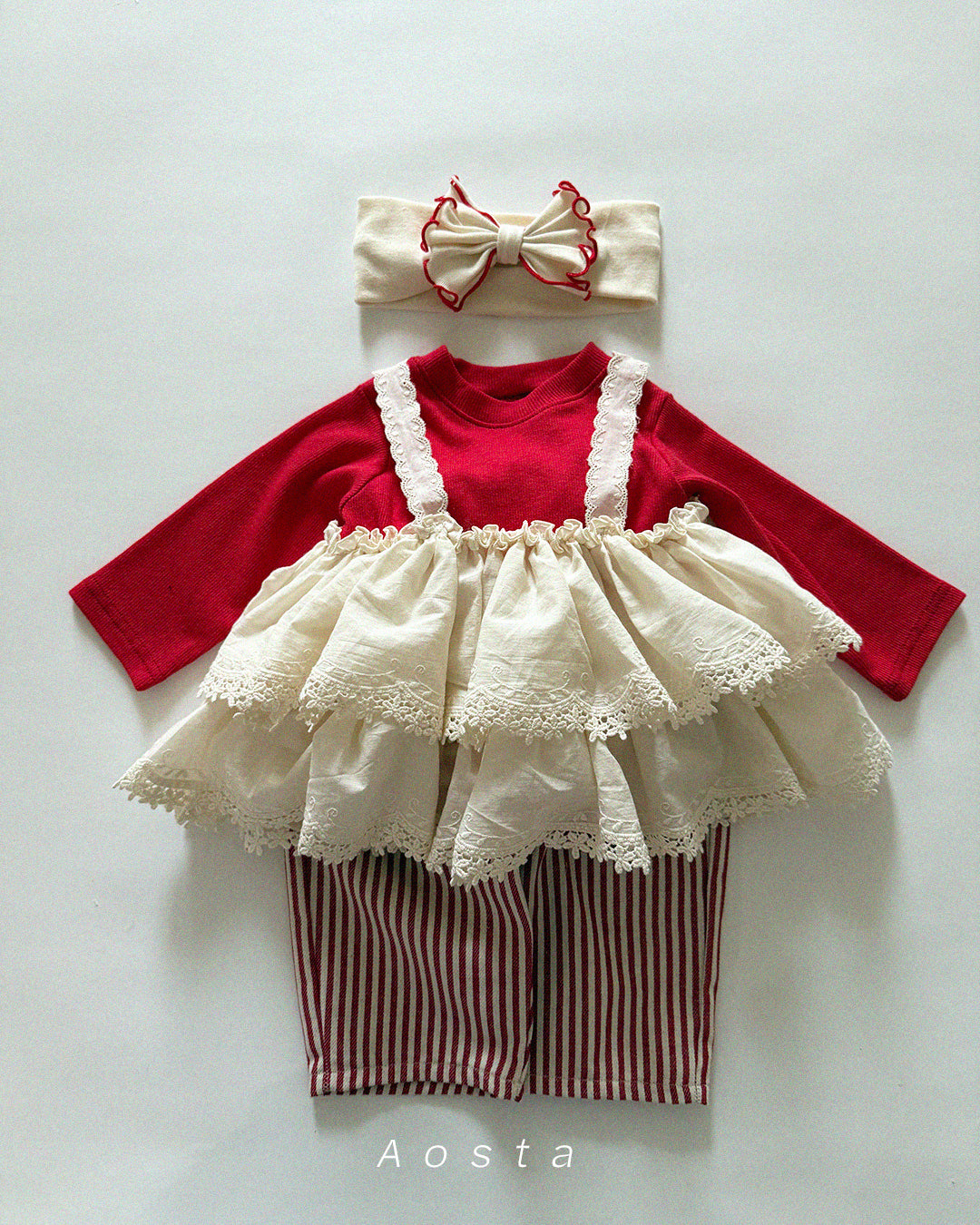 韓國童裝 26春 | AO26118 Ribbon Hairband