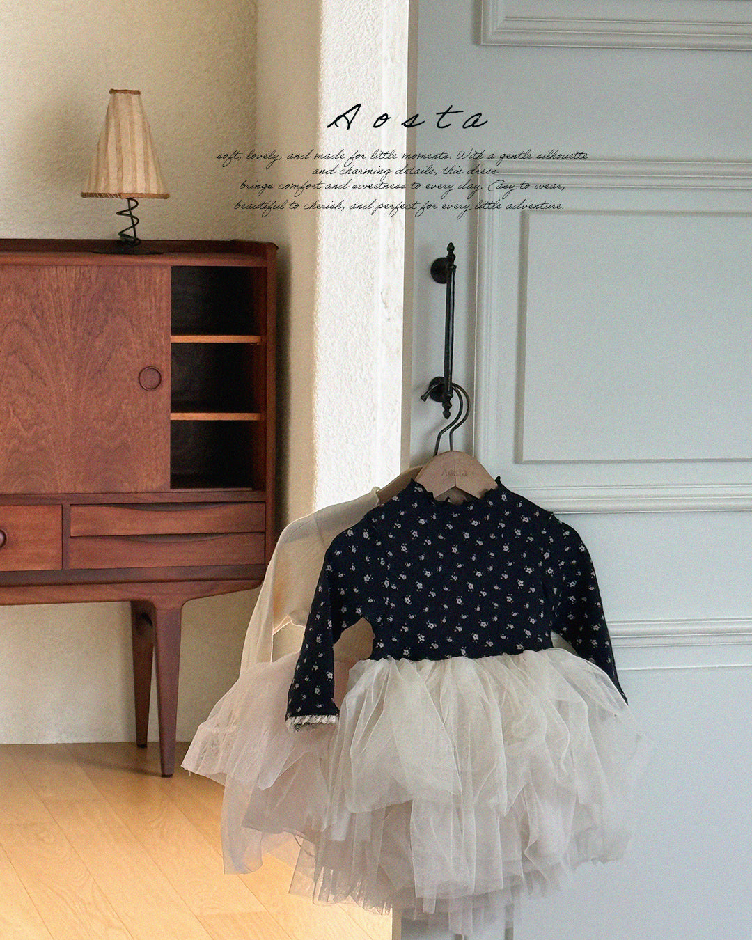 韓國童裝 26秋| AO02 Camellia Dress 連身裙 (70-110)