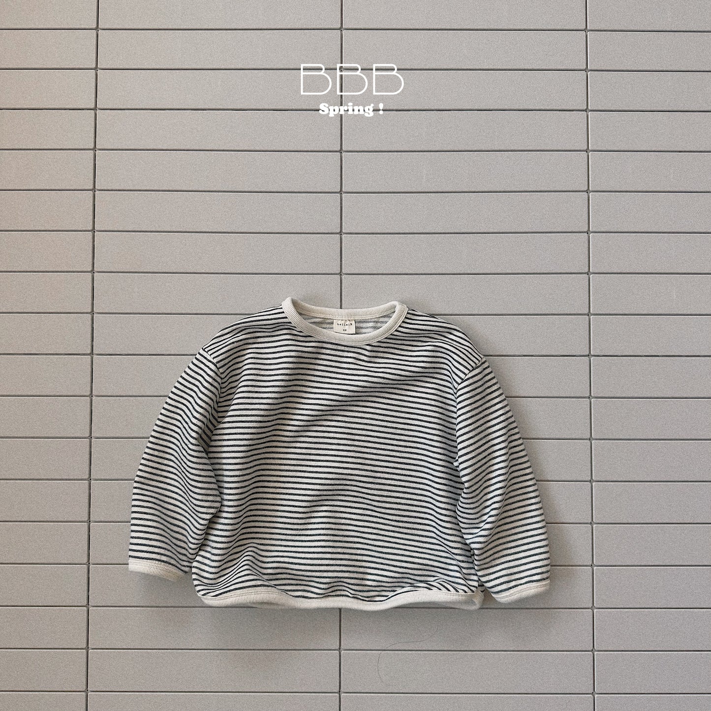 韓國童裝 26春 | BB02 Bangbang Collar T-shirt (70-130cm)