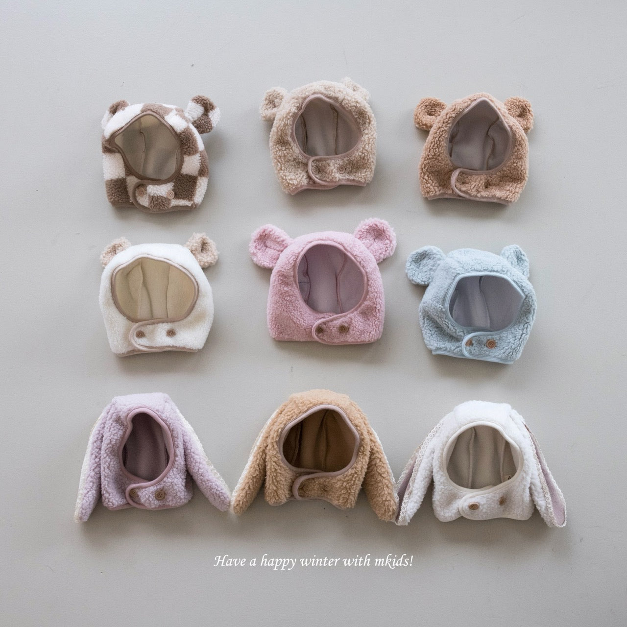 韓國童裝 25秋冬 | MD25414 Animal Hat - Bear