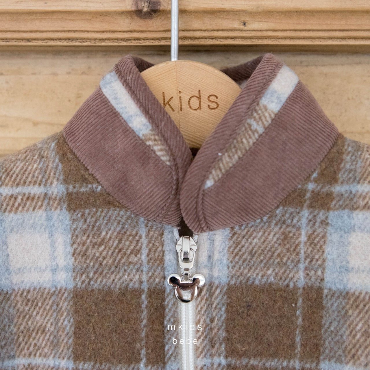 韓國童裝 25秋冬 | MD25411 Baby Check Suit