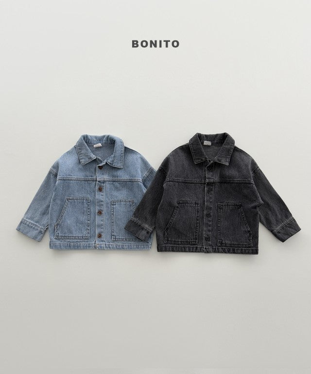 韓國童裝 26秋| BT41 Denim Jacket 外套 (80-140)
