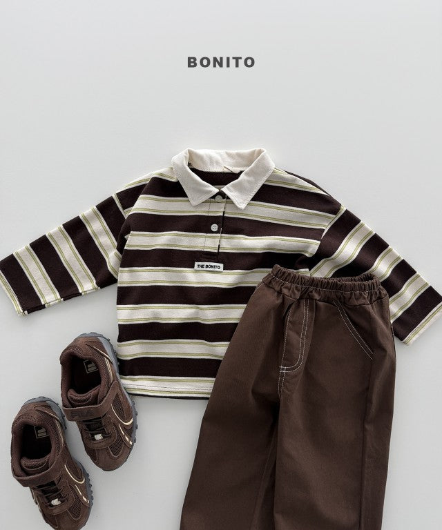 韓國童裝 26秋| BT18 Stitch Cotton Pants 長褲 (80-140)