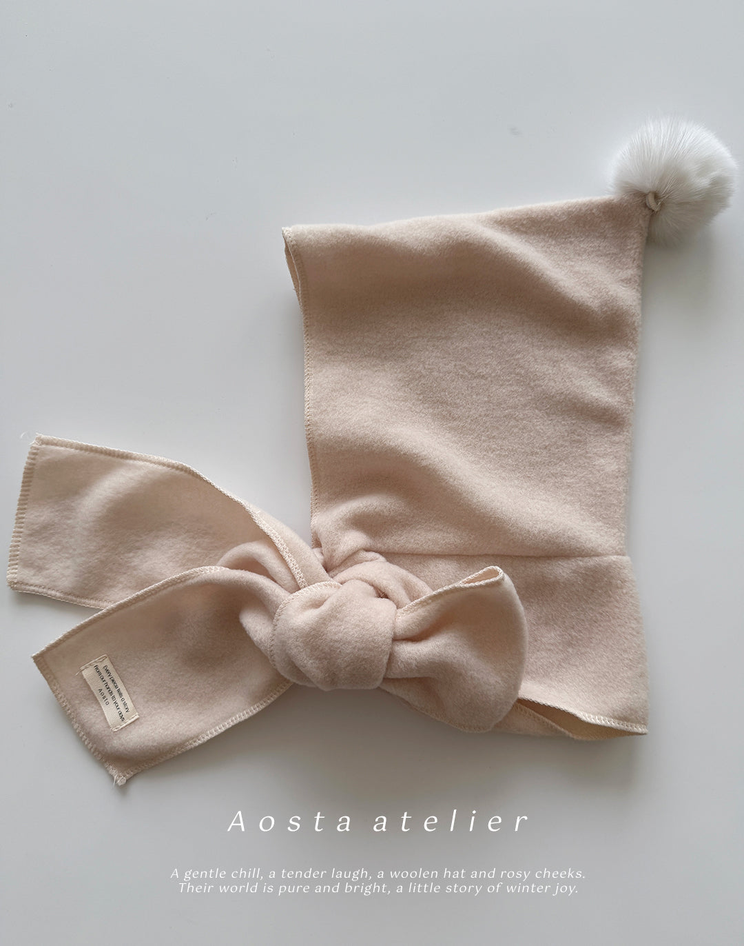 韓國童裝 25秋冬 | AO25440 Winter cone Muffler