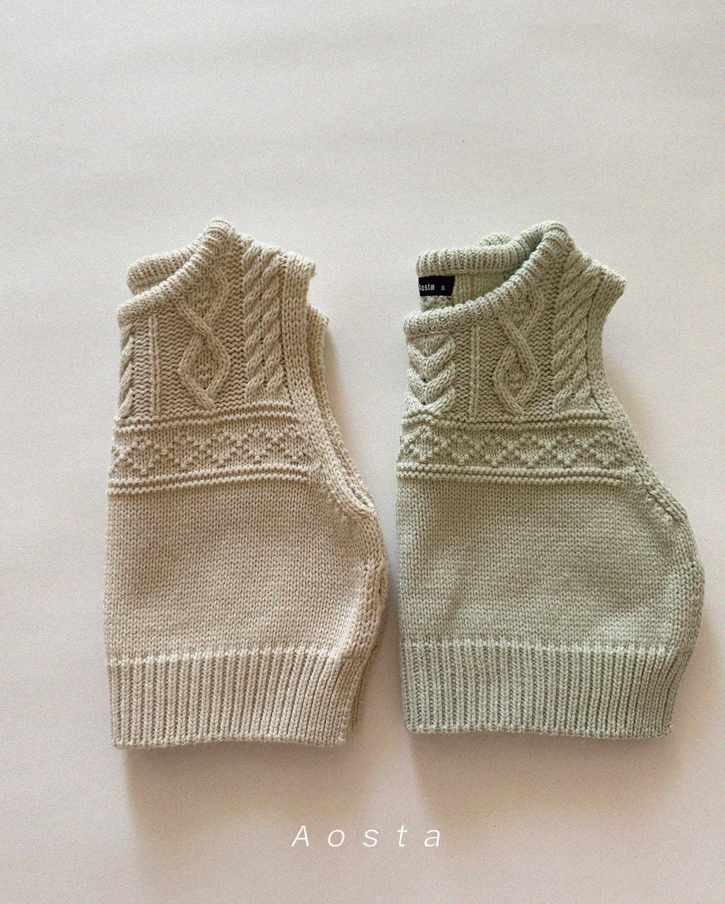 韓國童裝 26春 | AO26106 Knit Vest