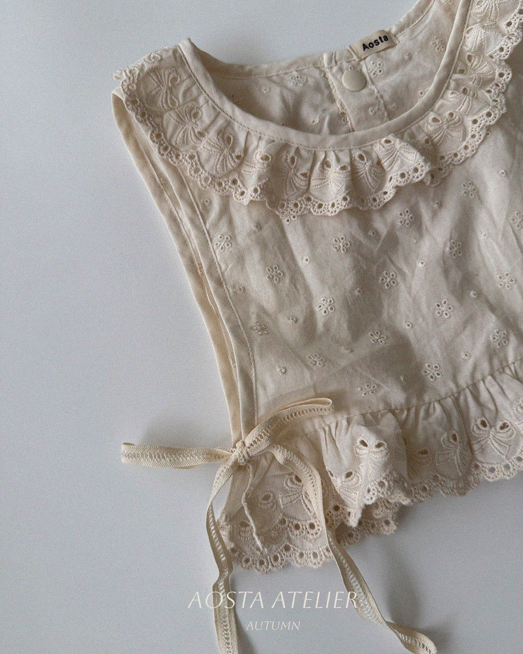 韓國童裝 26秋| AO21 Lace Olivia Vest 背心 (FREE)