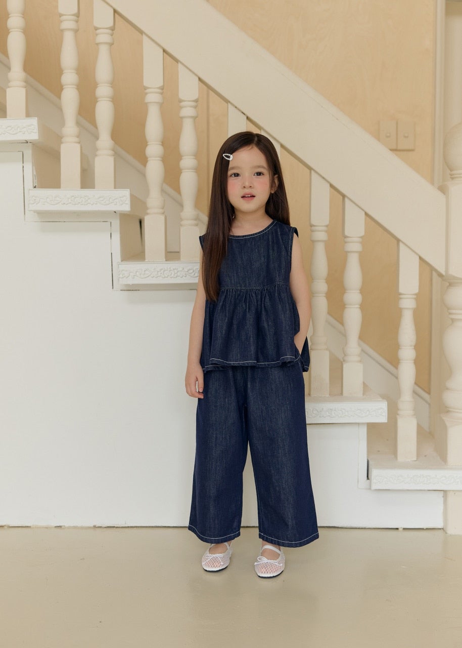 韓國童裝 26夏| DD12 Er Denim Set (75-140cm)