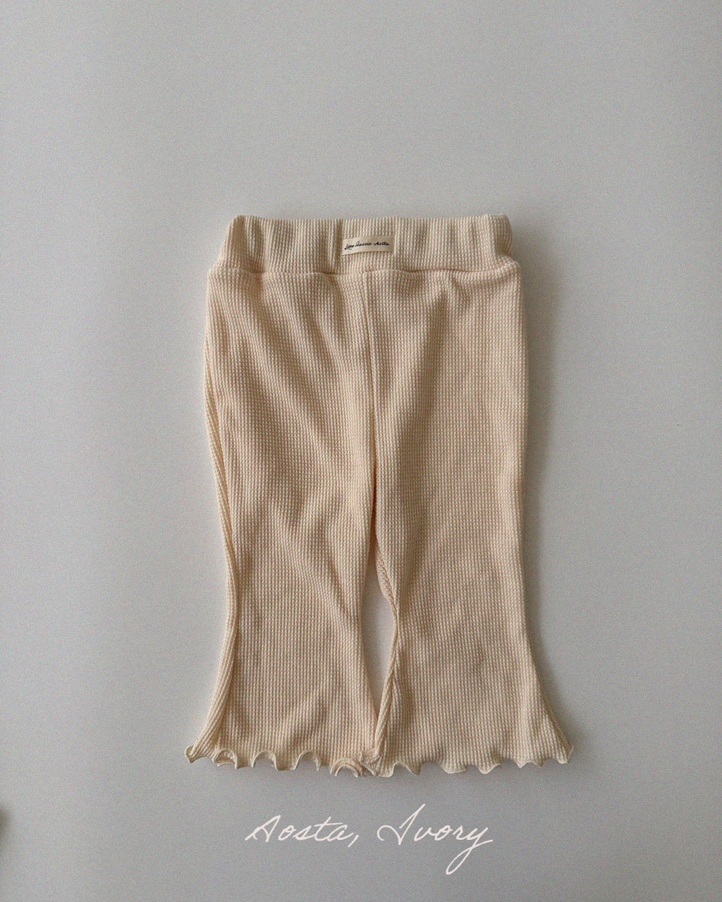 韓國童裝 26秋| AO50 Jelly Waffle Pants 褲子 (70-110)