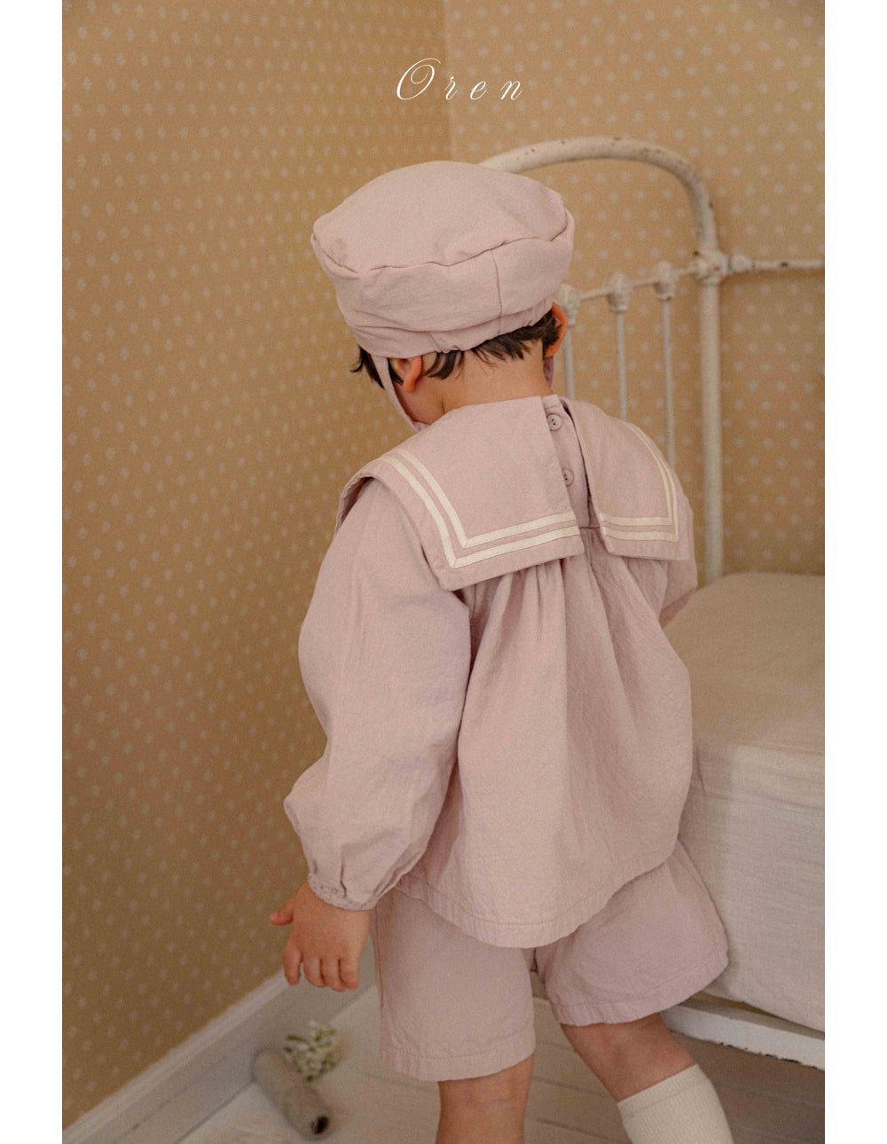 韓國童裝 26春 |  OR64 Milk Sailor Beret