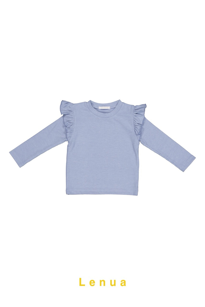 韓國童裝 26春 | LU26 Wing Ribbed Tee (80-130cm)