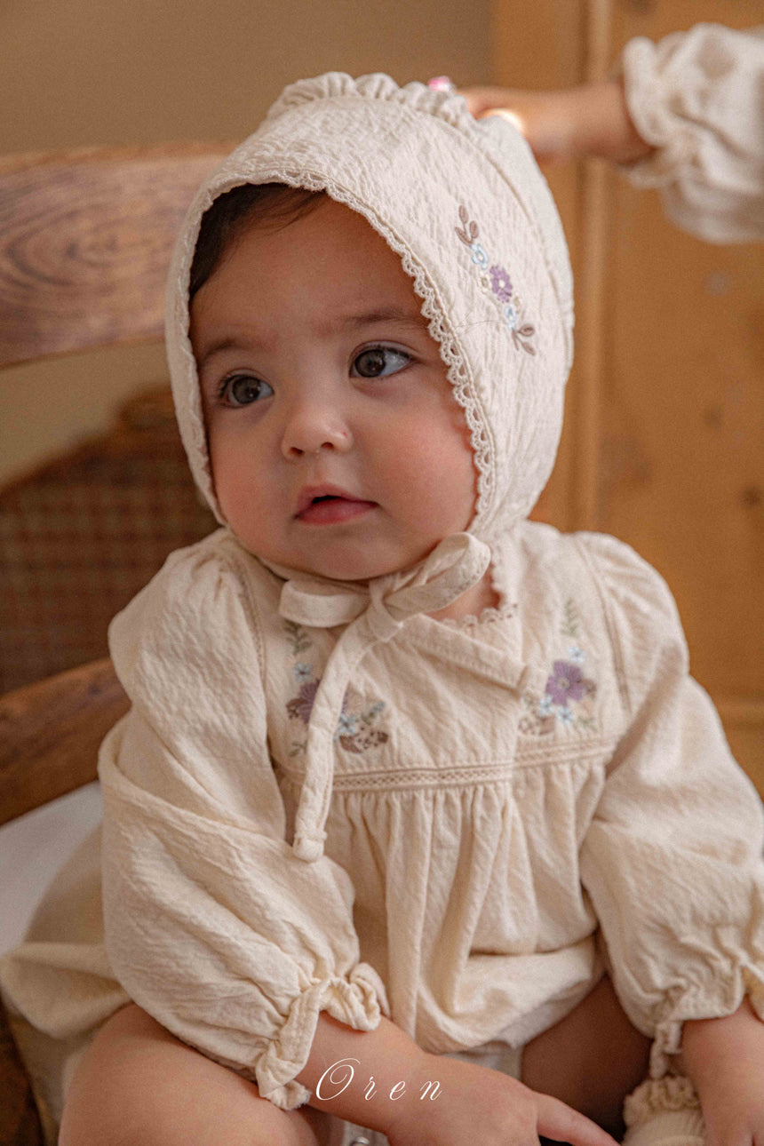 韓國童裝 26春 |  OR70 Emma Bonnet (75~90cm)