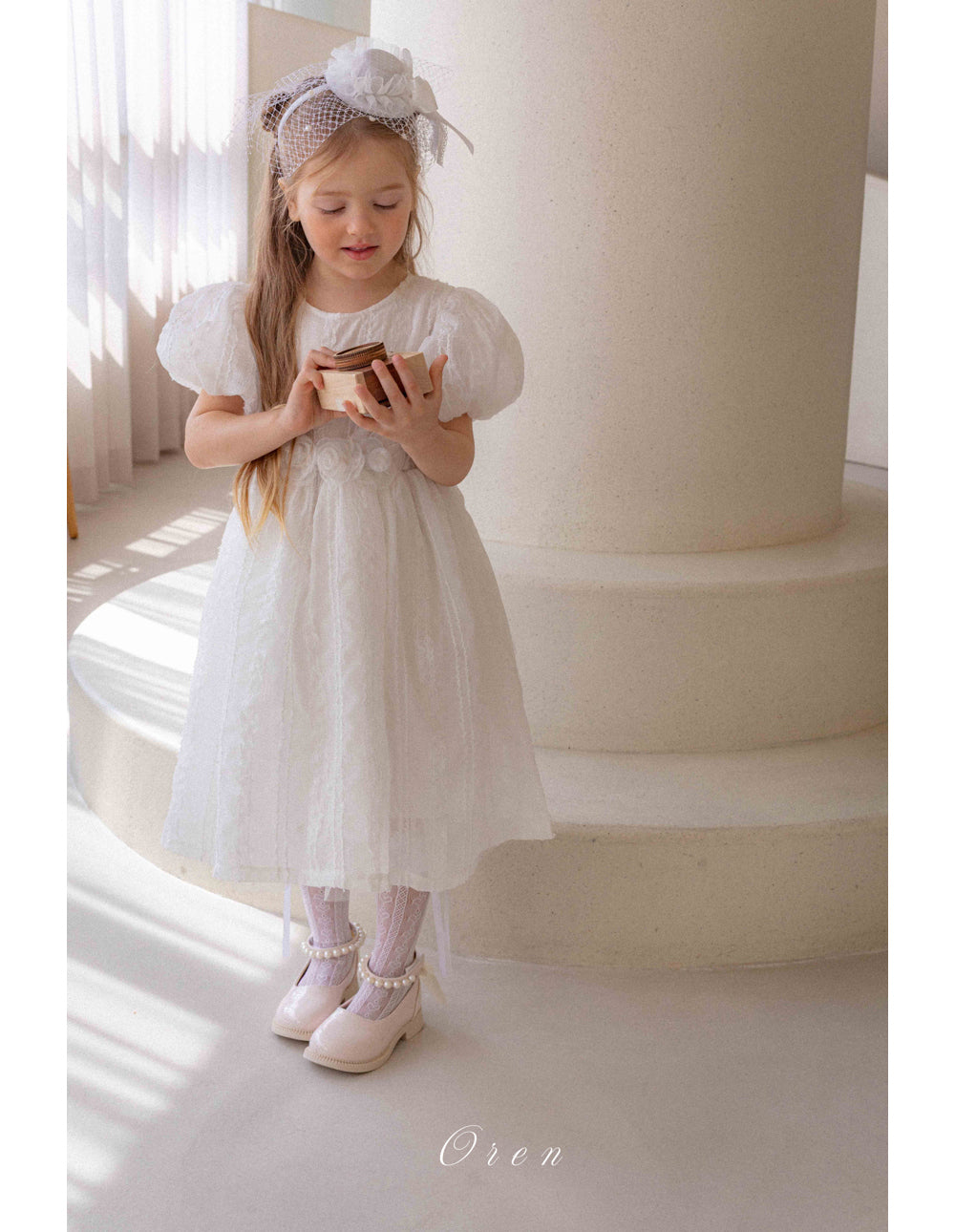 【現貨】韓國童裝 OREN Edel Pure Dress 1歲生日之選