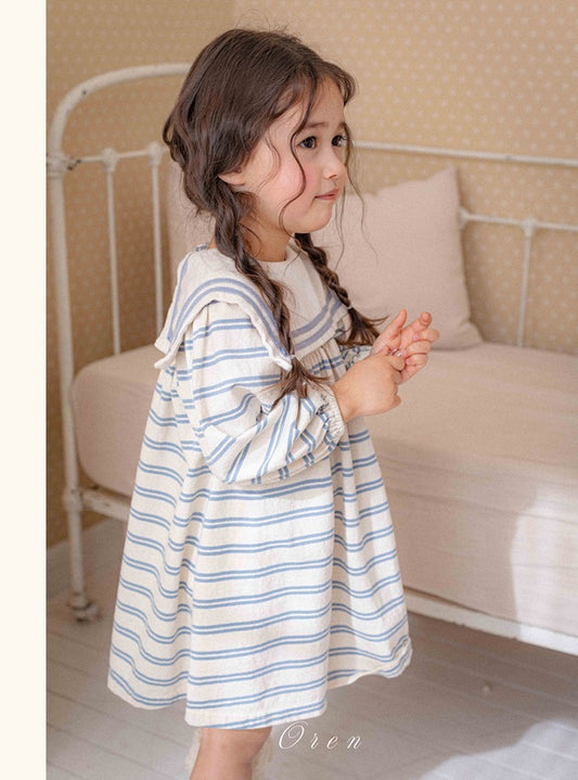 韓國童裝 26春 |  OR97 Marine ST One-Piece (85~120cm)