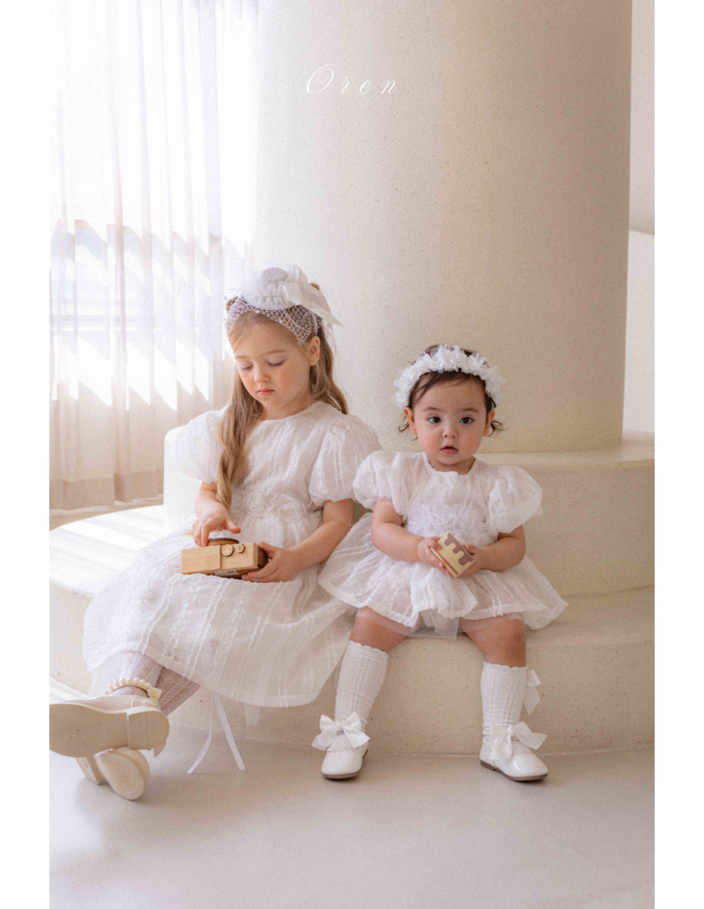 【現貨】韓國童裝 OREN Edel Pure Dress 1歲生日之選