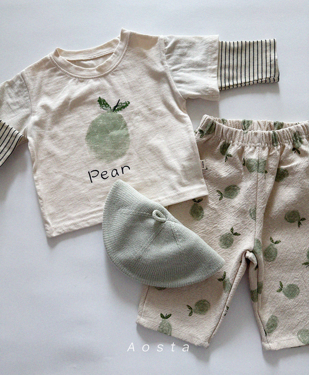 韓國童裝 26春 | AO26101 Fruit Tee