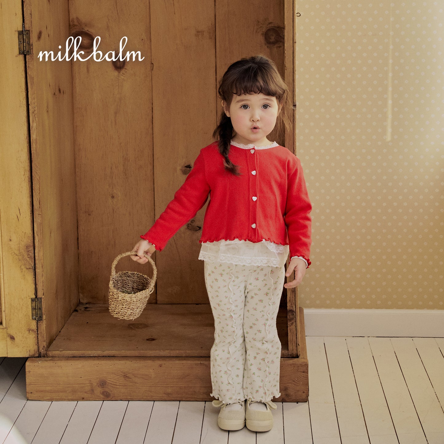 韓國童裝 26SS| MK17 Lace T-Shirt (75-125cm)