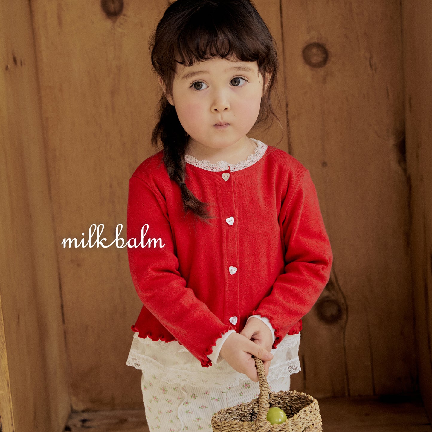 韓國童裝 26SS| MK17 Lace T-Shirt (75-125cm)