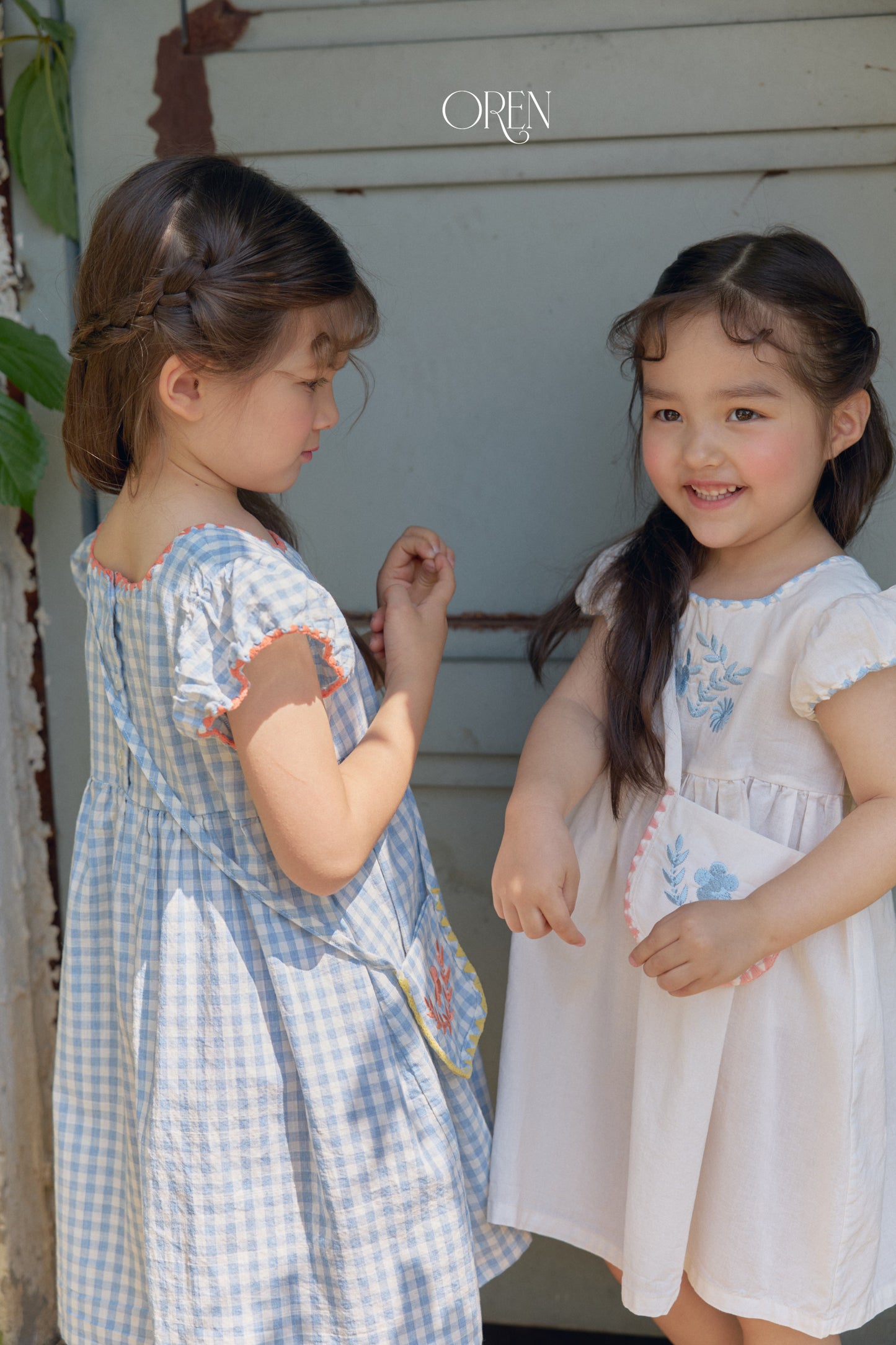 韓國童裝 26夏| OR70 Solar Mellow Dress 索拉柔美洋裝 (90-120) **不連包包