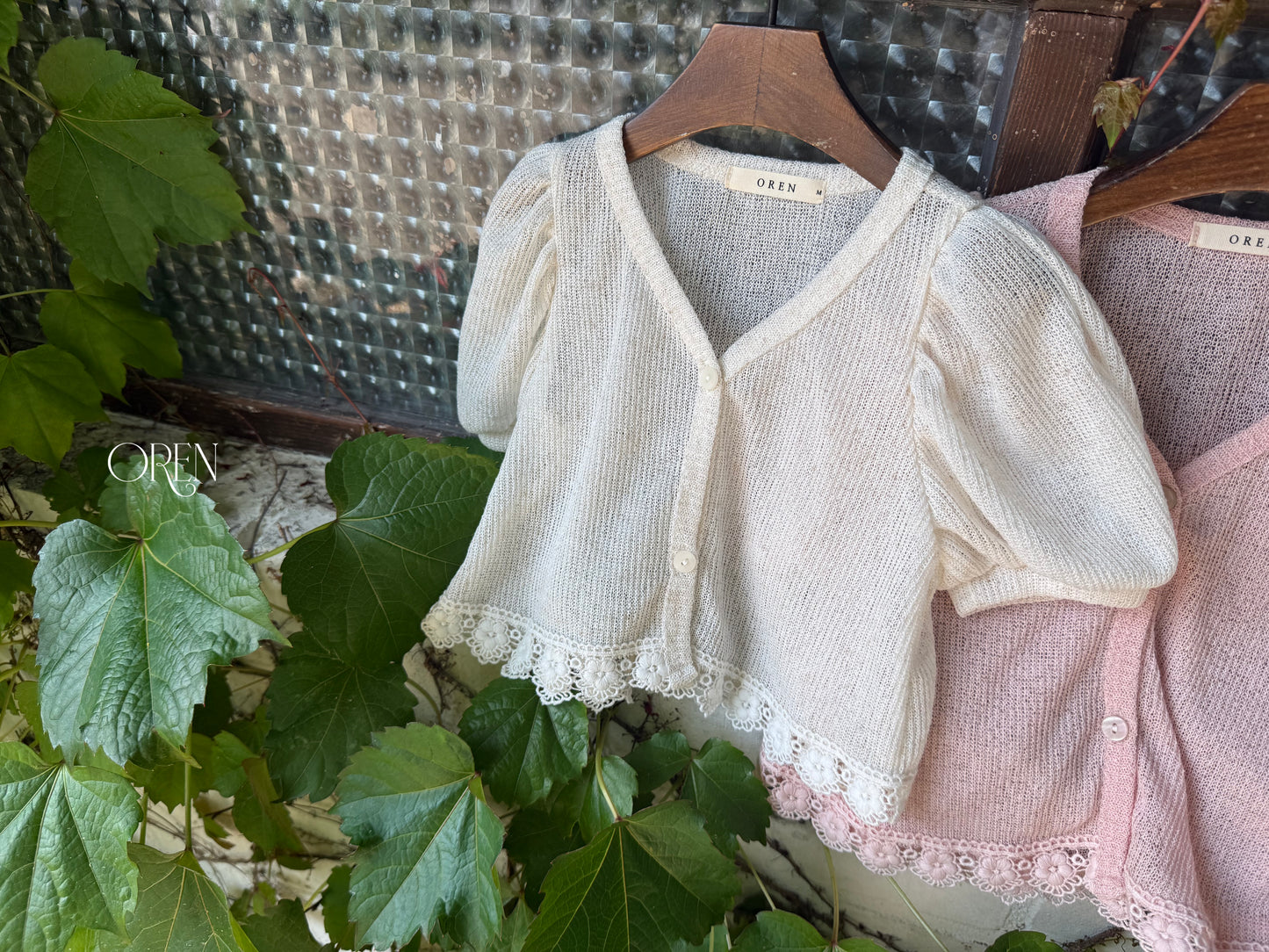 韓國童裝 26夏| OR77 Chacha Linen Cardigan 恰恰亞麻針織外套 (90-120)