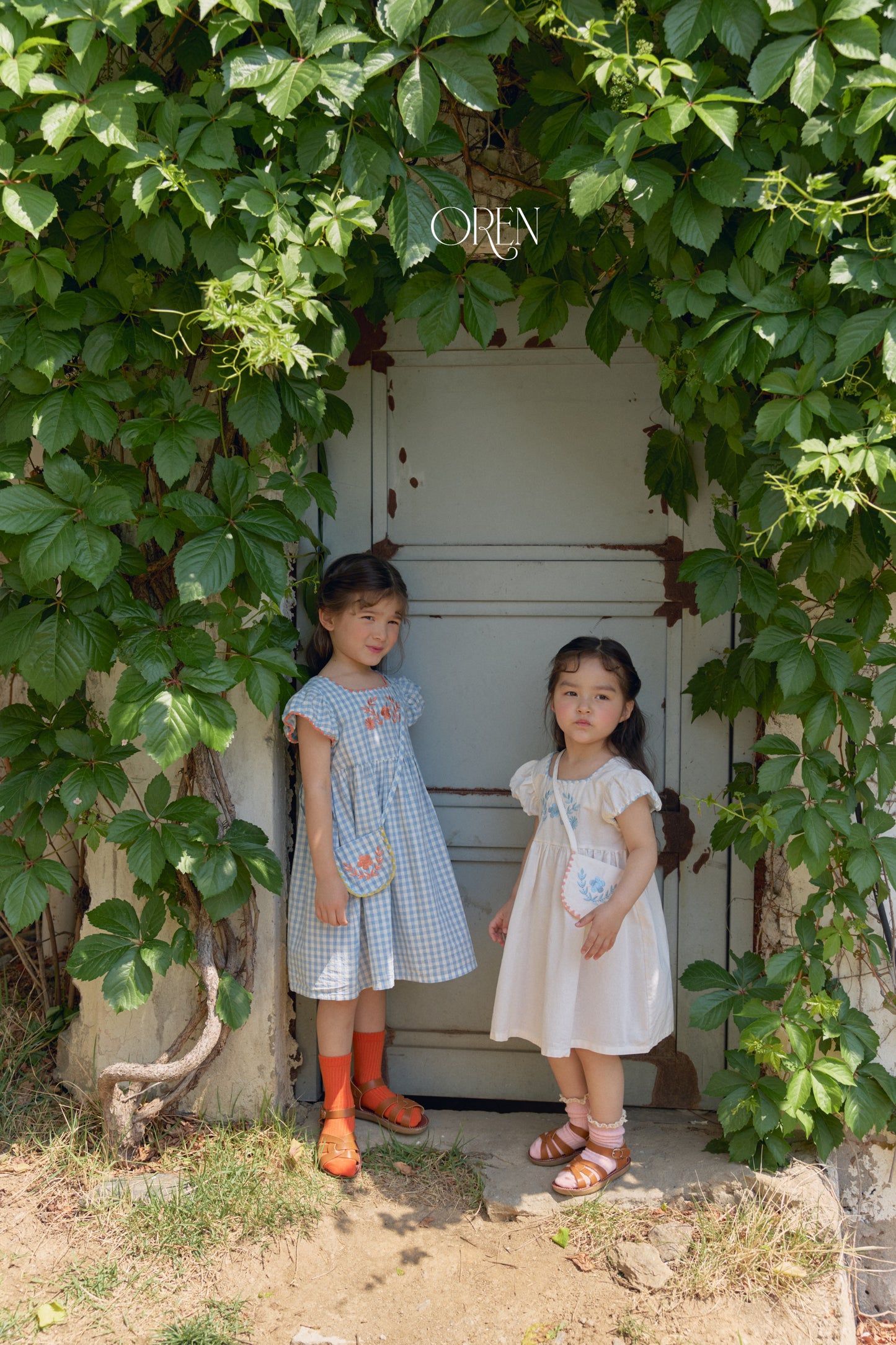 韓國童裝 26夏| OR70 Solar Mellow Dress 索拉柔美洋裝 (90-120) **不連包包