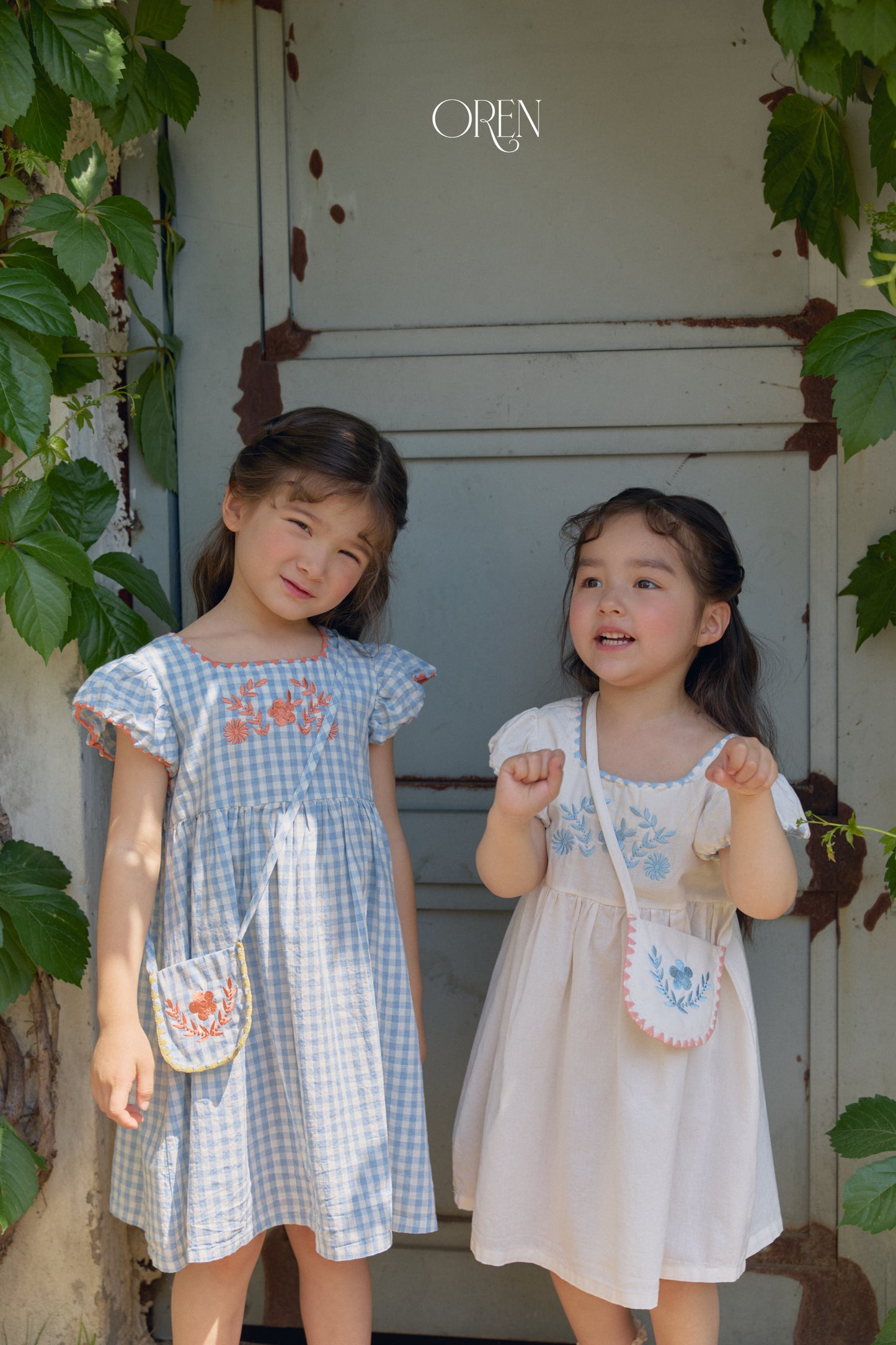 韓國童裝 26夏| OR70 Solar Mellow Dress 索拉柔美洋裝 (90-120) **不連包包
