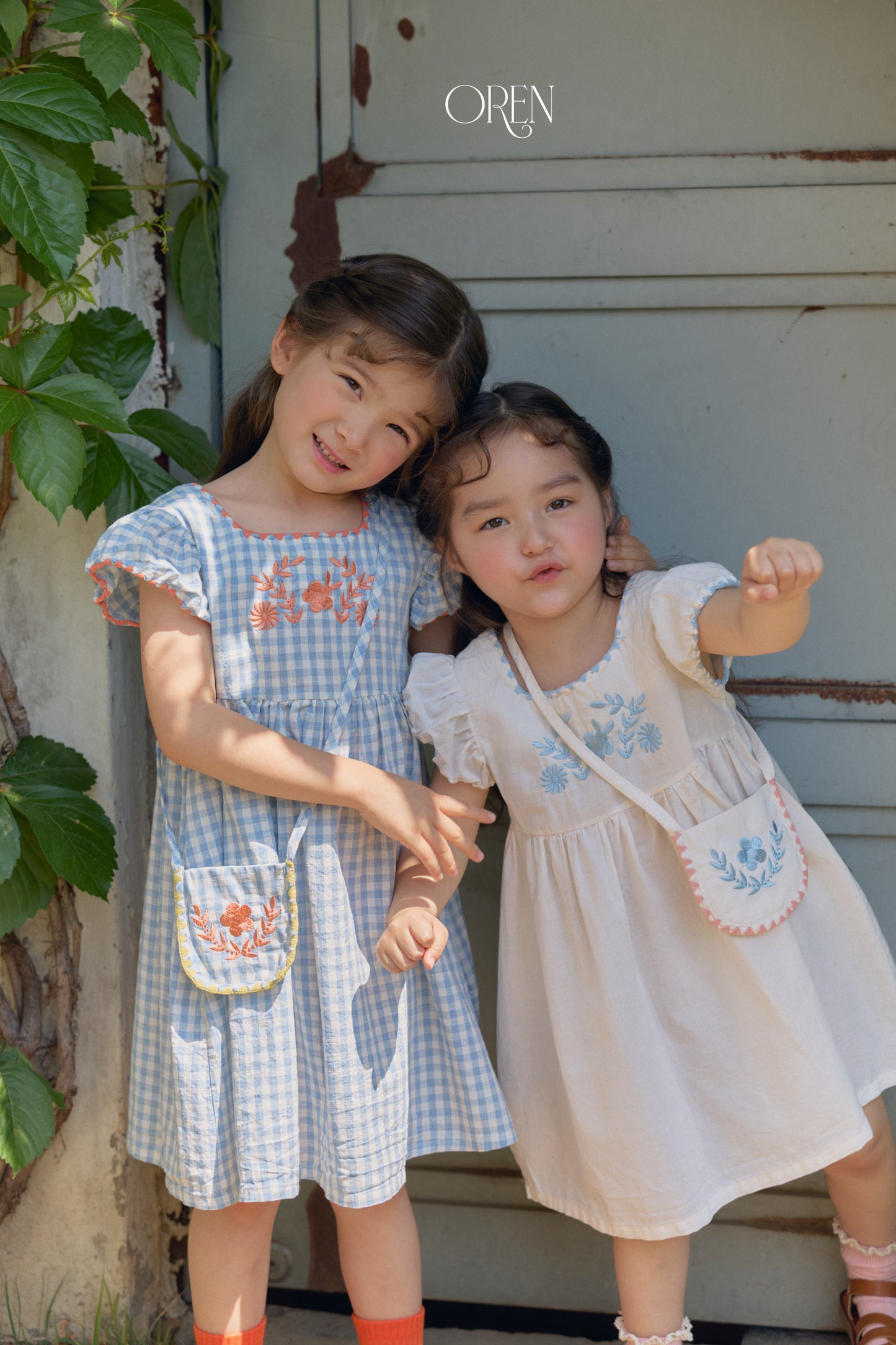 韓國童裝 26夏| OR70 Solar Mellow Dress 索拉柔美洋裝 (90-120) **不連包包
