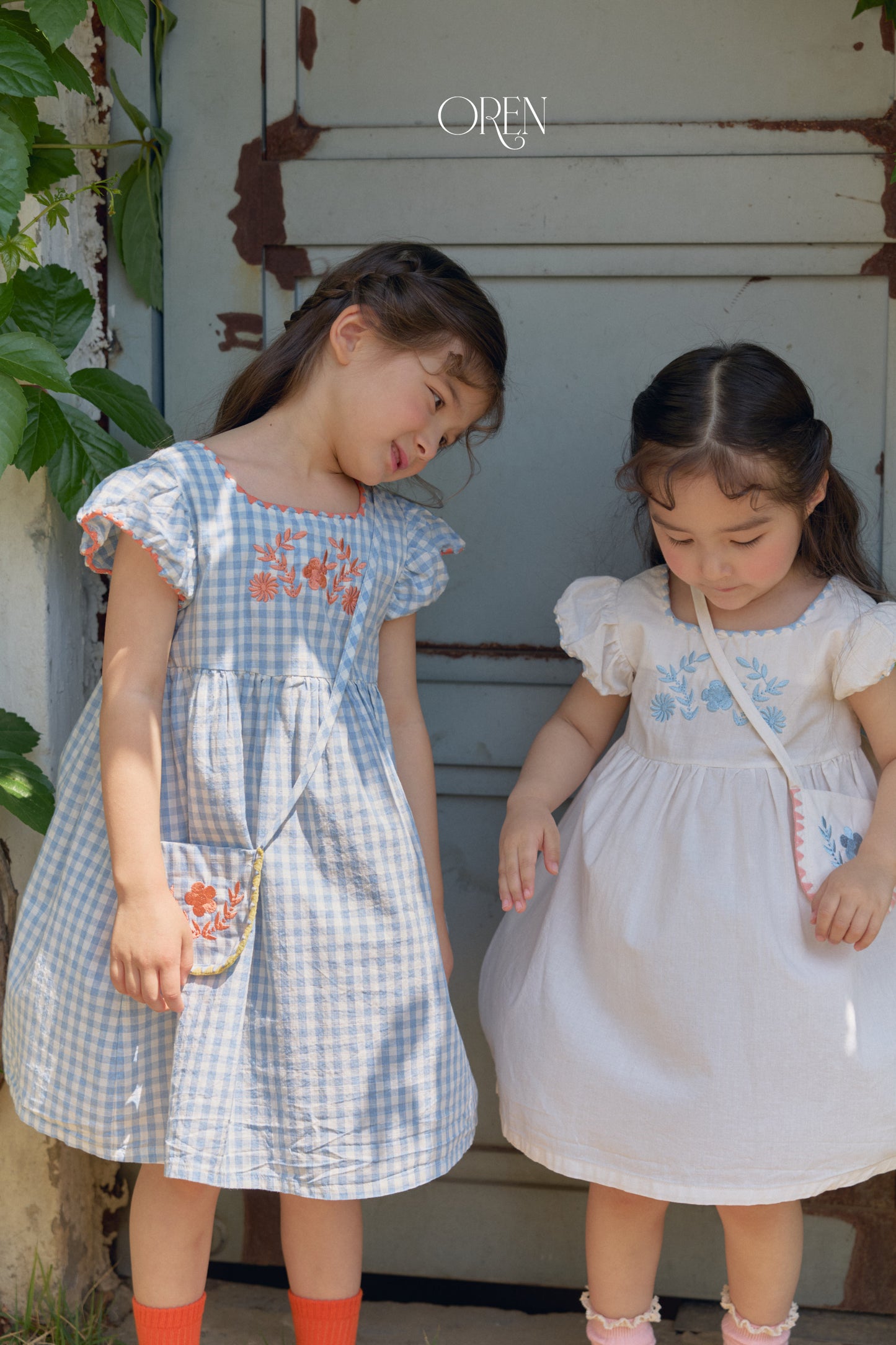 韓國童裝 26夏| OR70 Solar Mellow Dress 索拉柔美洋裝 (90-120) **不連包包