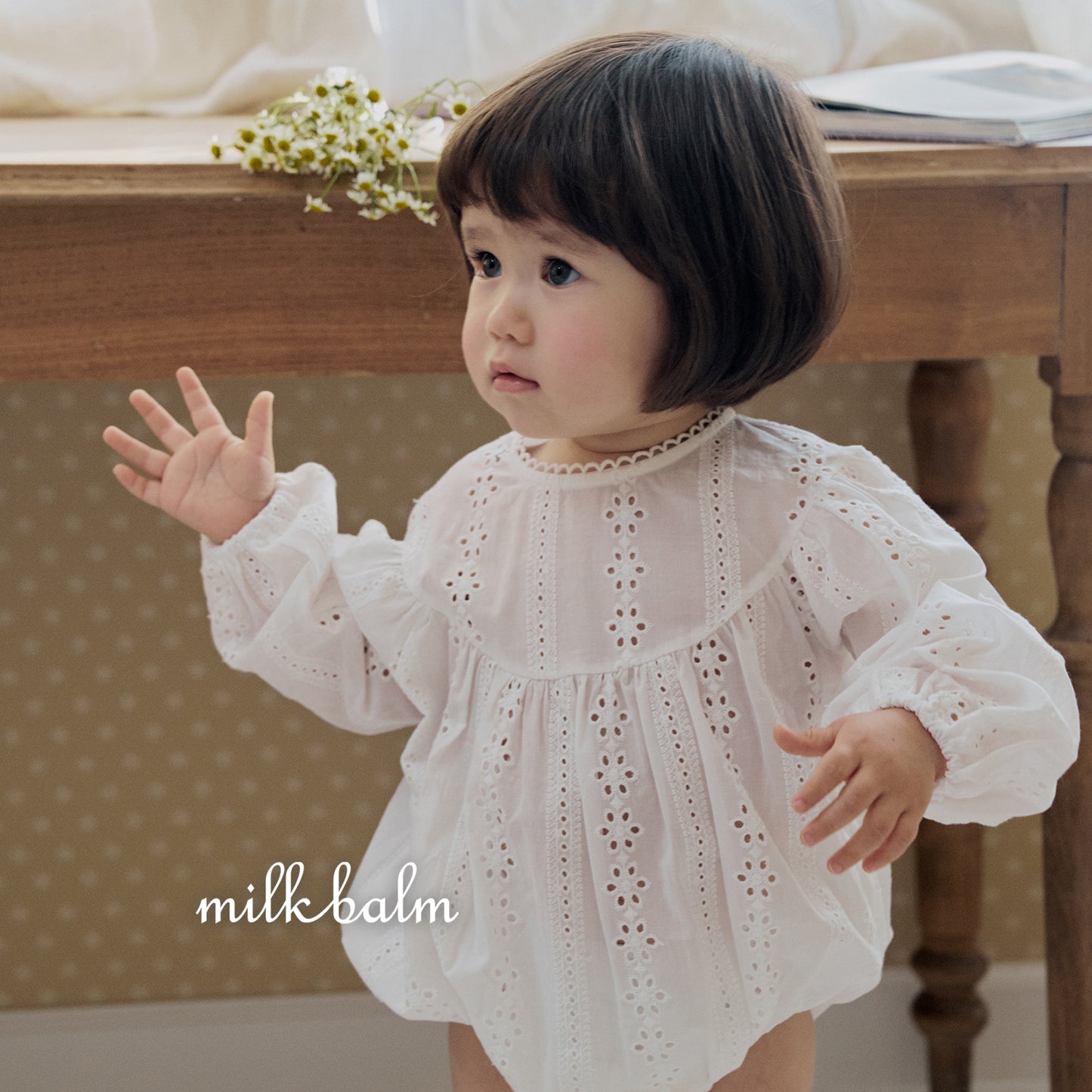 韓國童裝 26春 | MK26102 Spring Blossom Baby Suit