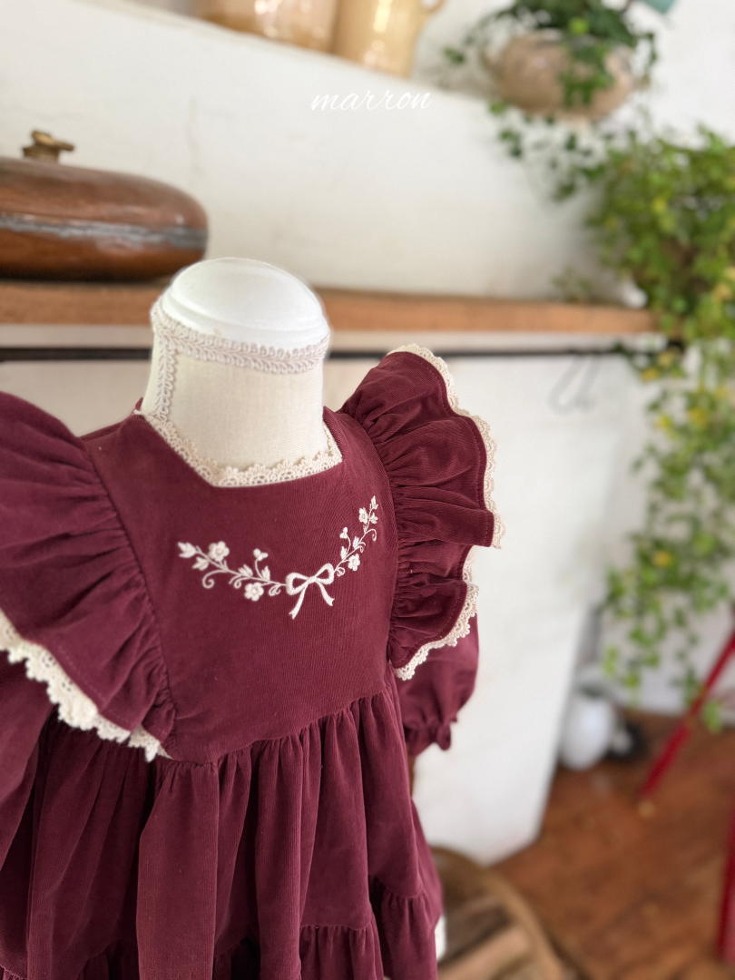 韓國童裝 26秋| MA32 Bouquet Dress 連衣裙
