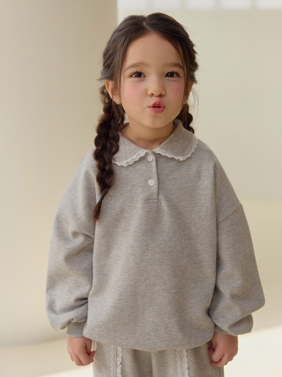 韓國童裝 26春 | DD08 蕾絲套裝 (75~140cm)