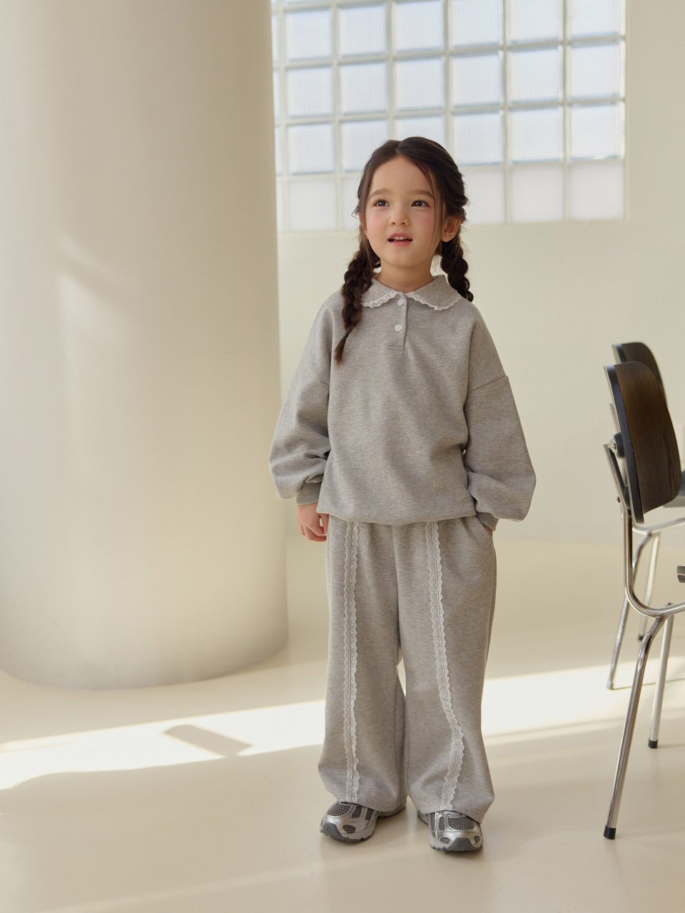 韓國童裝 26春 | DD08 蕾絲套裝 (75~140cm)