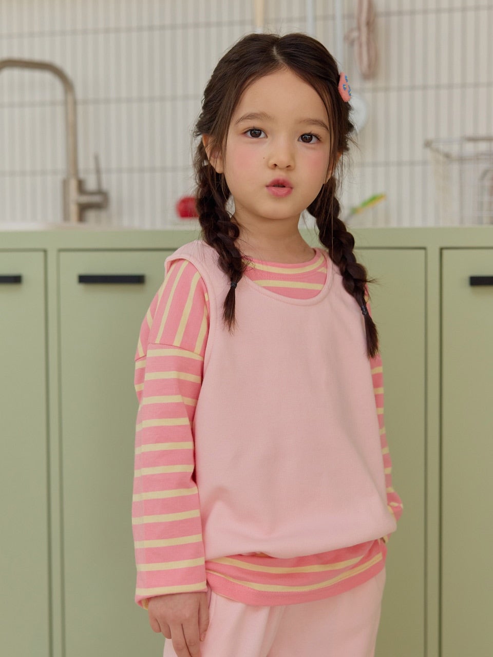 韓國童裝 26春 | DD15 基本日常T (75~140cm)